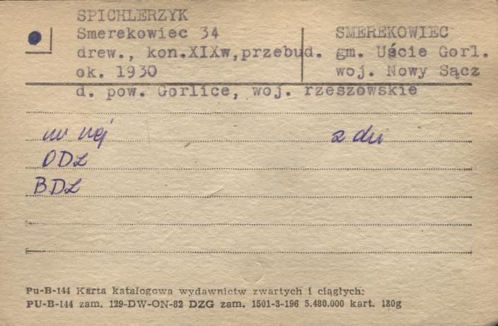 spichlerzyk, skan 1