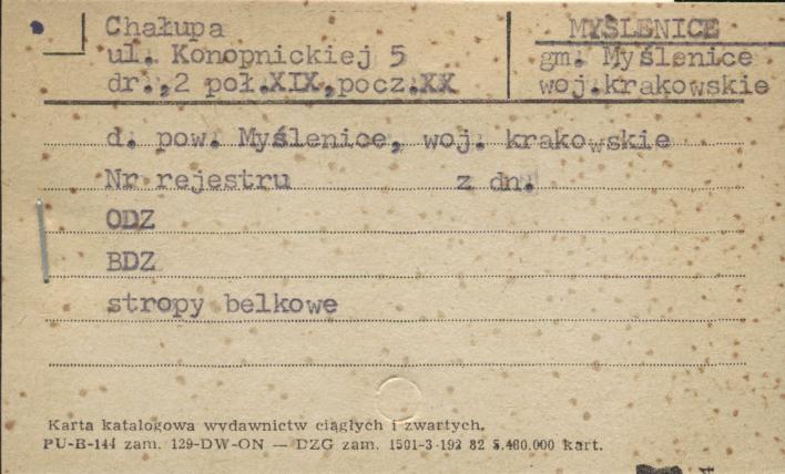 chałupa, skan 1