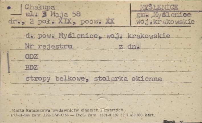 chałupa, skan 1