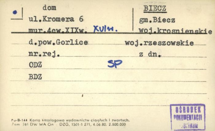 dom, skan 1