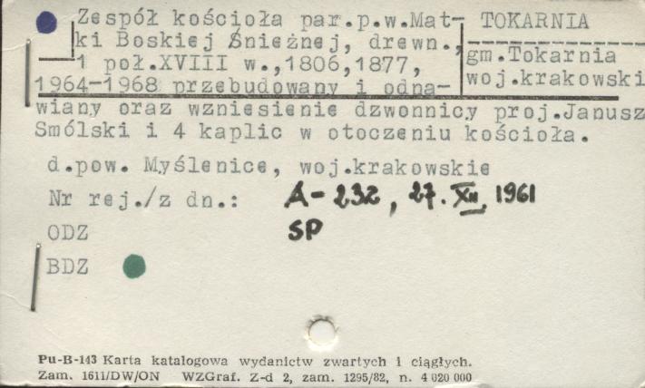 zespół kościoła par. pw. Matki Boskiej Śnieżnej, skan 1