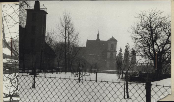 zespół klasztoru benedyktynek, kościół pw. NP Marii i św. Wojciecha, skan 3