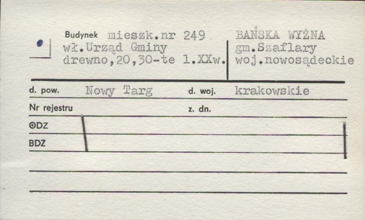 budynek mieszkalny, skan 3