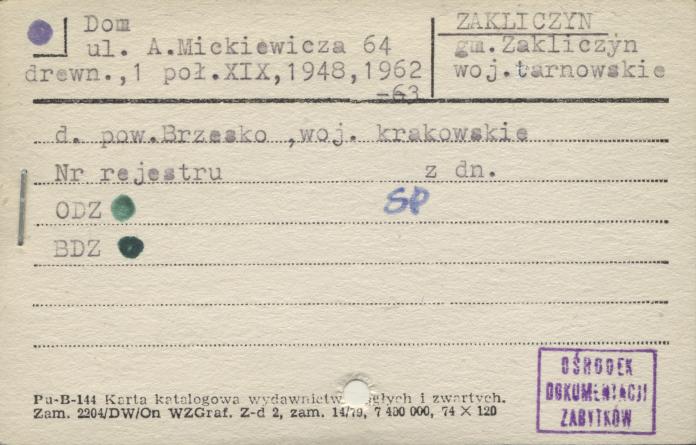 dom, skan 1