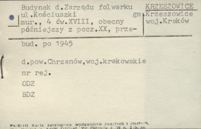 budynek zarządcy folwarku, skan 1
