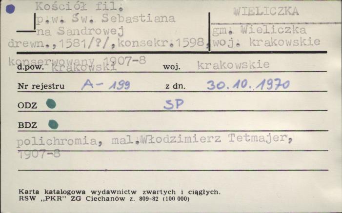 kościół fil. pw. św. Sebastiana, skan 1