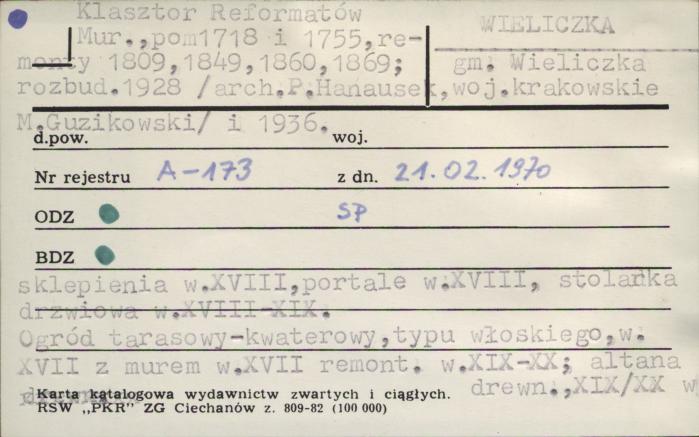 klasztor reformatów, skan 1