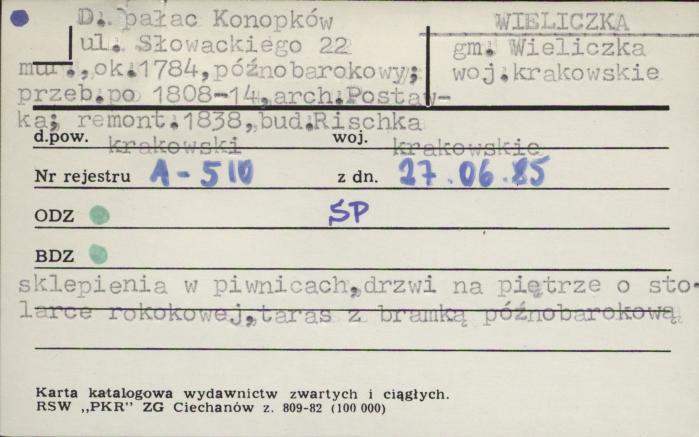 pałac Konopków, skan 1
