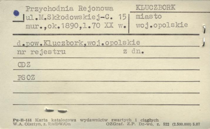 przychodnia rejonowa, skan 1
