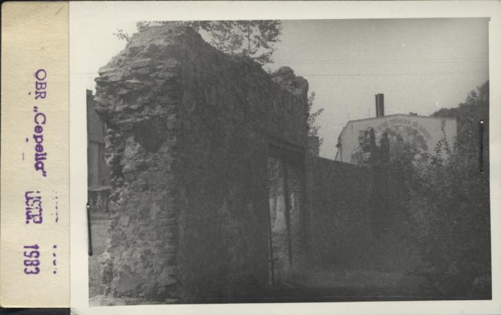 fragment murów obronnych, skan 2