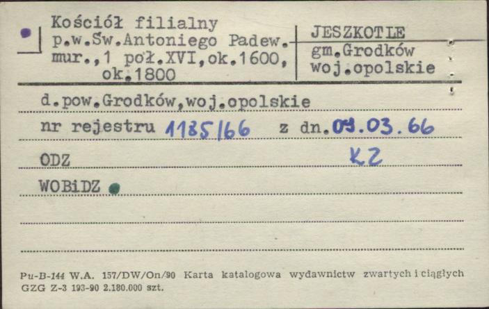 kościół filialny p. w. św. Antoniego Padew., skan 1