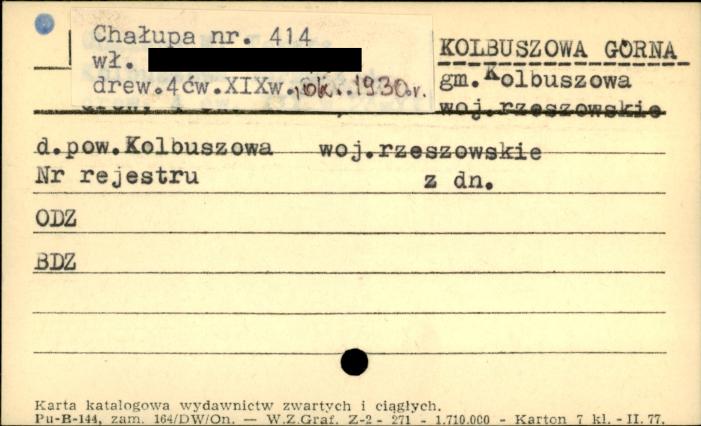 chałupa, skan 1