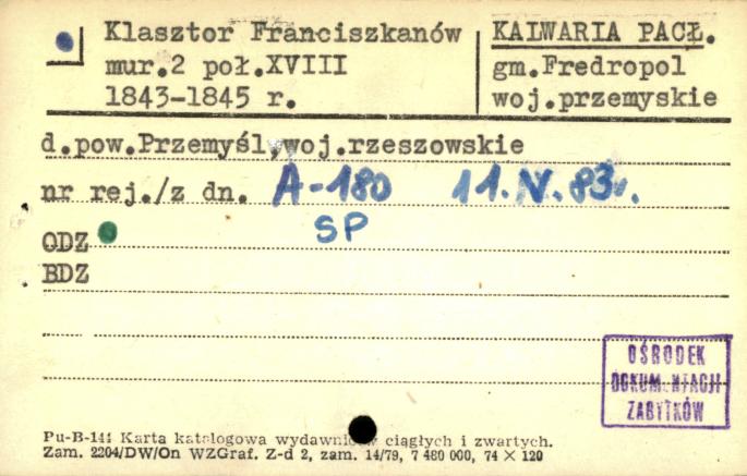 klasztor franciszkanów, skan 1