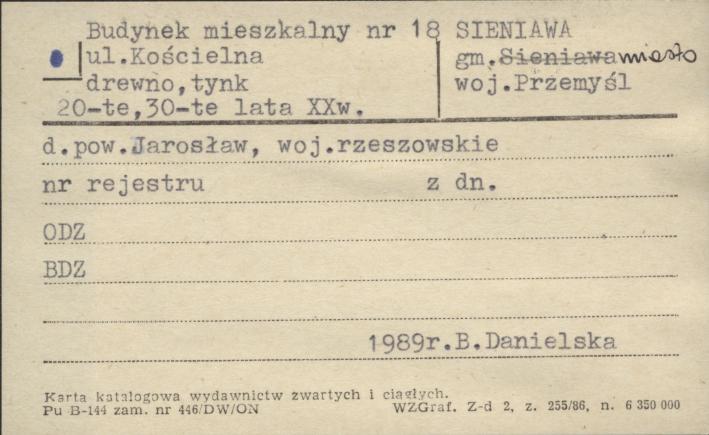 budynek mieszkalny, skan 1