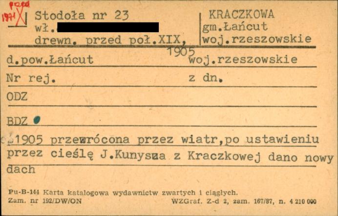 stodoła, skan 1