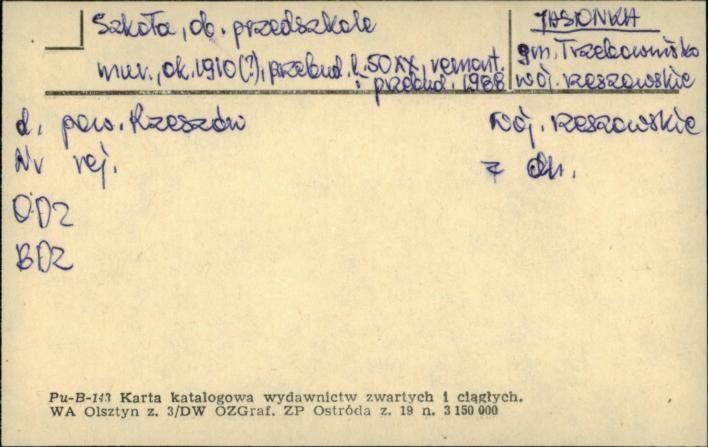 szkoła, ob. przedszkole, skan 1