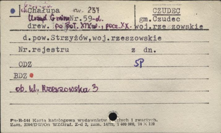 chałupa, skan 1