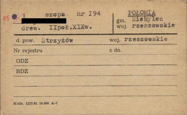 szopa, skan 1