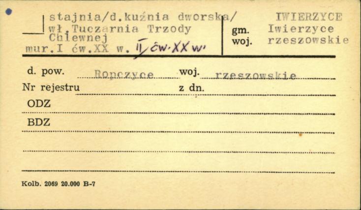 stajnia (d. kuźnia dworska), skan 1
