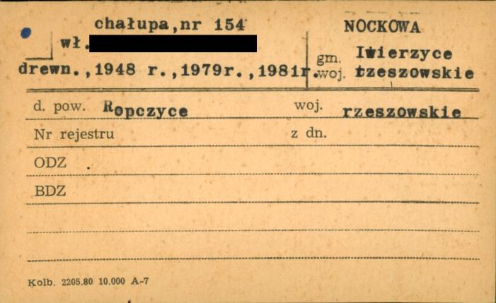 chałupa, skan 1
