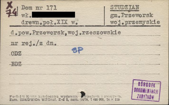 dom, skan 1