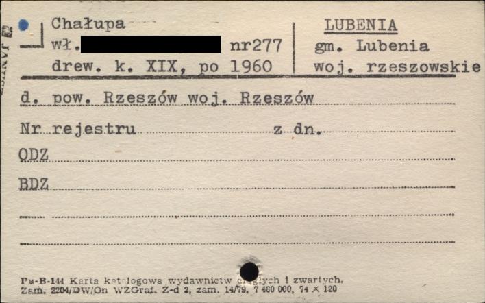 chałupa, skan 1