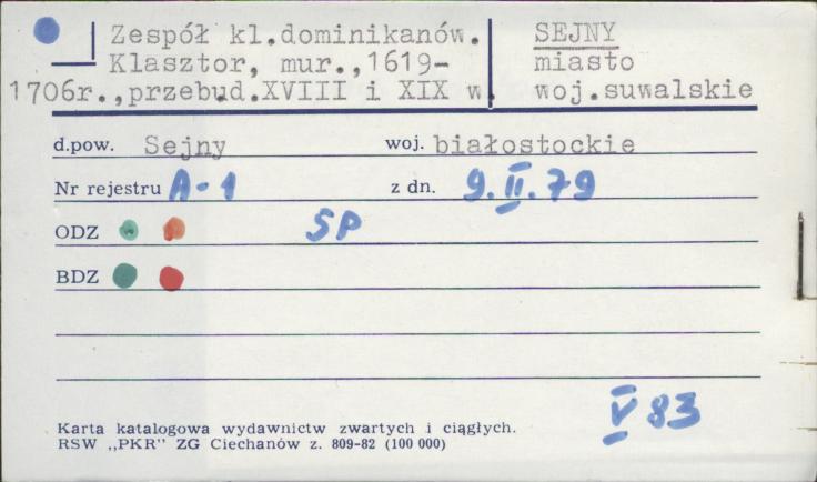 klasztor - zespół klasztotny dominikanów, skan 1