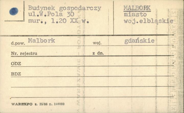 budynek gospodarczy, skan 1