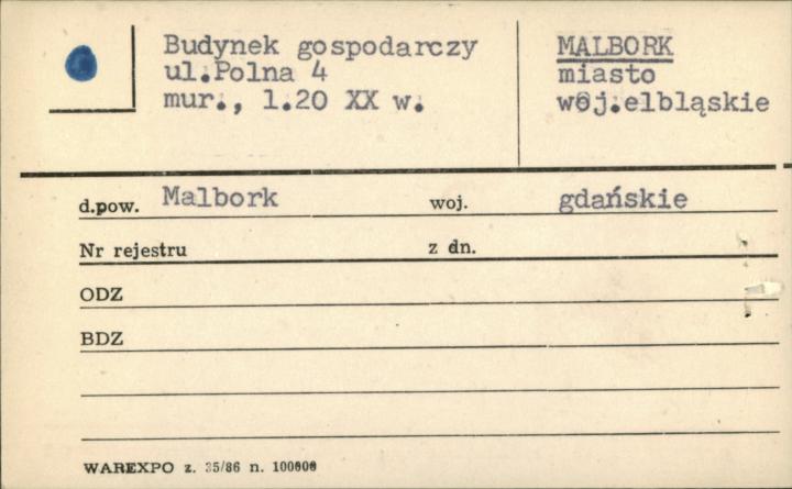budynek gospodarczy, skan 1
