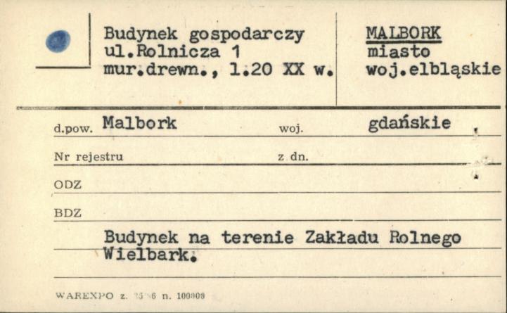budynek gospodarczy, skan 1