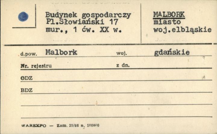 budynek gospodarczy, skan 1