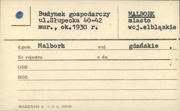 budynek gospodarczy, skan 1