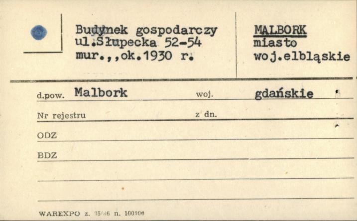 budynek gospodarczy, skan 1