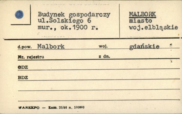 budynek gospodarczy, skan 1