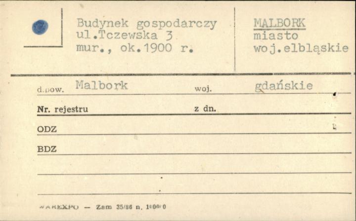 budynek gospodarczy, skan 1