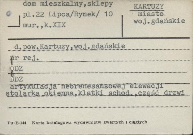 dom mieszkalny, sklepy, skan 1