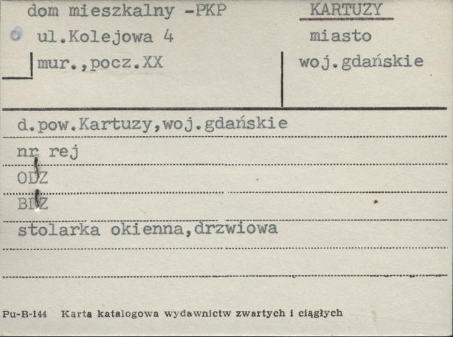 dom mieszkalny - PKP, skan 1