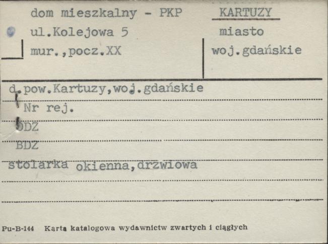 dom mieszkalny - PKP, skan 1