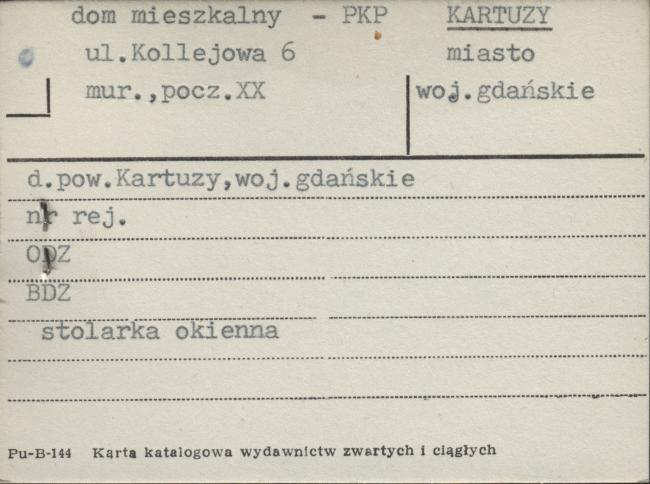 dom mieszkalny - PKP, skan 1