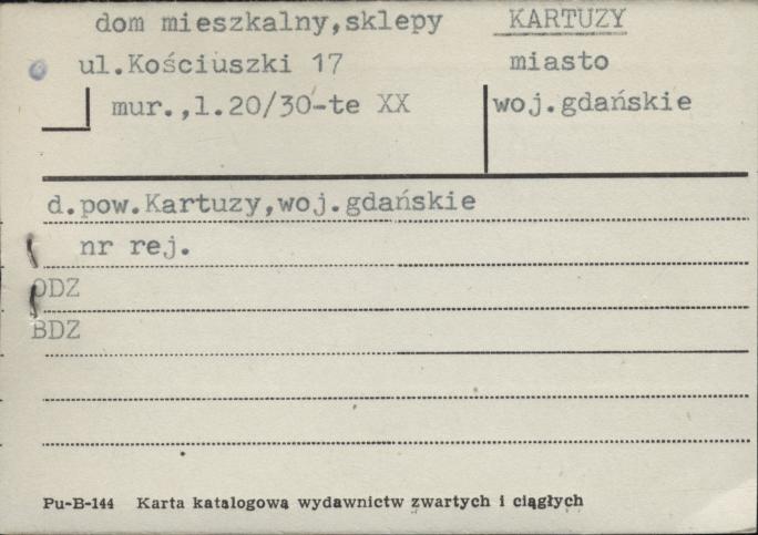 dom mieszkalny, sklepy, skan 1