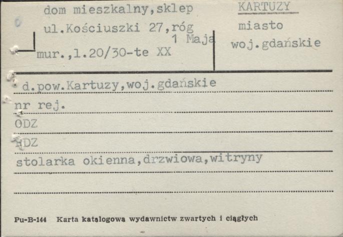 dom mieszkalny, sklep, skan 1