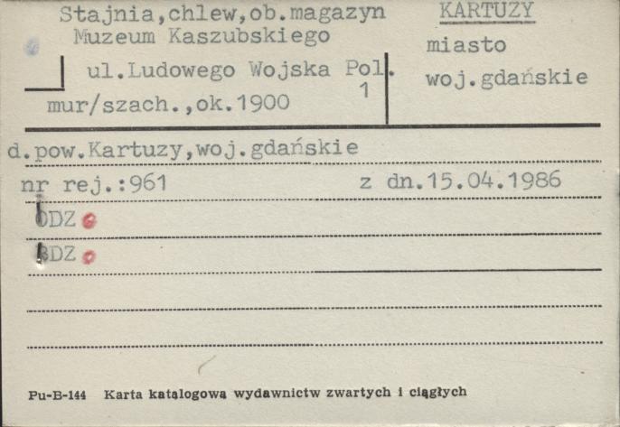 stajnia, chlew, ob. magazyn Muzeum Kaszubskiego, skan 1