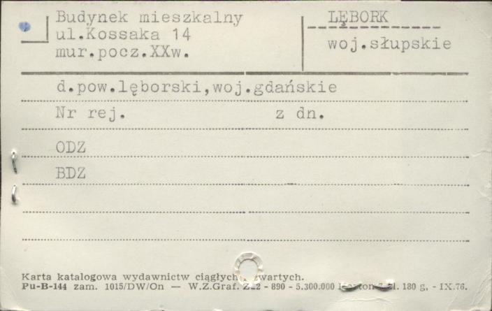budynek mieszkalny, skan 1