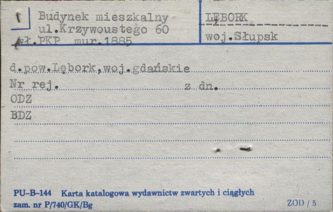 budynek mieszkalny, skan 1
