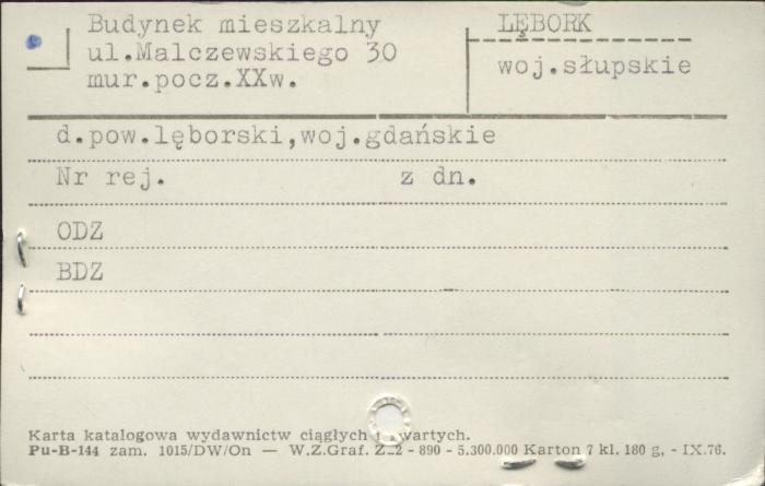 budynek mieszkalny, skan 1