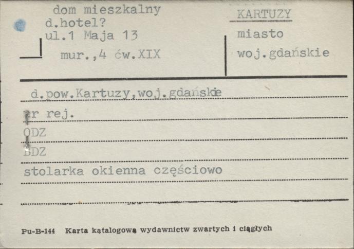 dom mieszkalny, d. hotel, skan 1