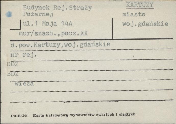 budynek Rej. Straży Pożarnej, skan 1