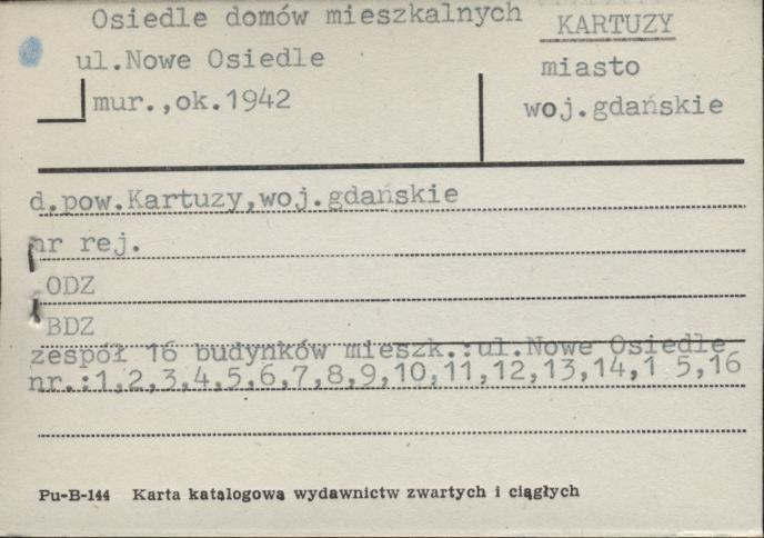 osiedle domów mieszkalnych, skan 1