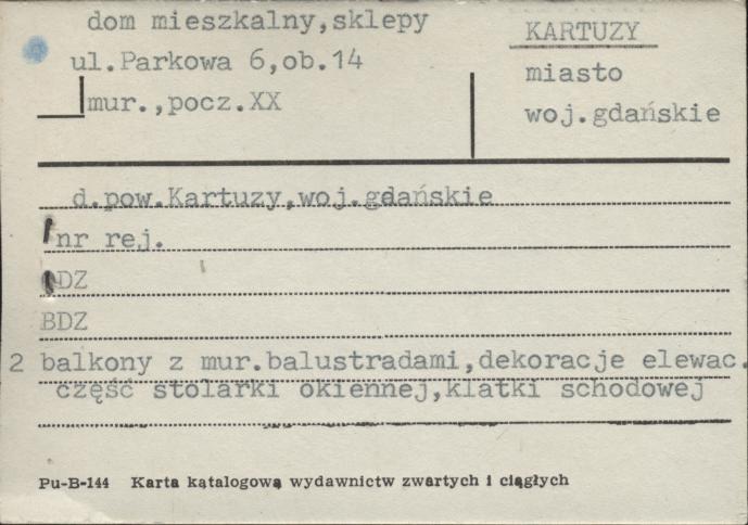 dom mieszkalny, sklepy, skan 1
