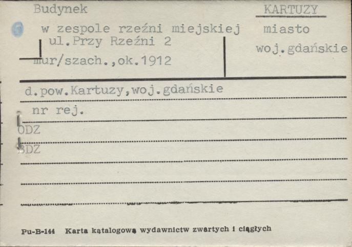 budynek w zespole rzeźni miejskiej, skan 1